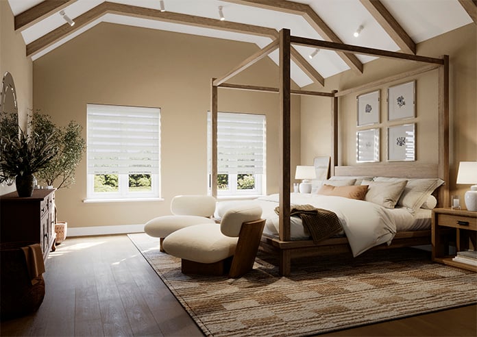 Origin, Soft White - Motorised Day and Night Blind - Image 7